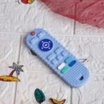 tekme Silicone Remote Teether For Baby, For 3+ Months Baby, Helps Biting Skills Development, Teething Toys For Babies And Toddlers (Blue) - Image 6