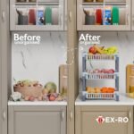 TEX-RO 3-Layer Kitchen Rack Stand | Multipurpose Rack for Storage | Vegetable Stand for Kitchen Storage Rack | Durable Kitchen Racks for Storage (Grey) - Image 3