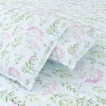 haus & kinder Bedsheet,100% Cotton Double Bed Sheet, 186 TC Pure Cotton Bedsheet for Queen Size Bed, with 2 Pillow Covers, (100 x 90 Inches) - Elegant Blooms - Image 3