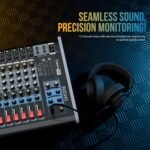 Dabeatz SM120E Professional 12 Channel Audio Mixer, Stereo Echo DJ Sound Mixer for Parties, Stage Effects, Weddings, Karaoke & Studio Recording,Diwali Giving Your Occasion an Impressive Output - Image 4