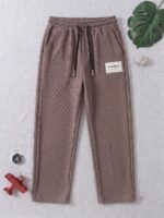 Lymio Junior's Pants for Boys | Relaxed Fit Casual Baggy Corduroy Trousers | Boys Wide Leg Streetwear (SSK-08-10) - Image 5