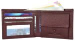 NAPA HIDE Maroon Leather Wallet for Men I Handcrafted I 4 Credit/Debit Card Slots I 2 Currency Compartments I 1 Transparent ID Window - Image 4