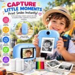 VikriDA Instant Print Camera for Kids | 1080P HD Digital Video Recorder with Built-in Printer | Instant Photo Printing | Multicolour - Image 6