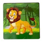 Wooden Jigsaw Puzzle Games for Children & Kids Wooden Puzzle for 2 3 4 5 6Year Old Girls Boys Animals Jigsaw Puzzle(Pack of 4) - Image 3
