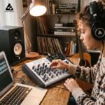 Audio Array 6-Channel Hybrid USB Summing Mixer | 4 Analog & 1in/2out USB Interface |192kHz/24Bit OTG Recording| 99 DSP FX| BT Connectivity | 2XLR Mic Inputs |Phantom Power| Hi-Z & Phone Out |M6 - Image 6
