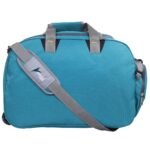 Perfect Star 65L Duffle Bag for Travelling | Lightweight Polyester Trolley Bag with Wheels | Hand Carry Travel Bag for Men and Women | Weekend Trip Luggage Bag (Teal Blue) - Image 3
